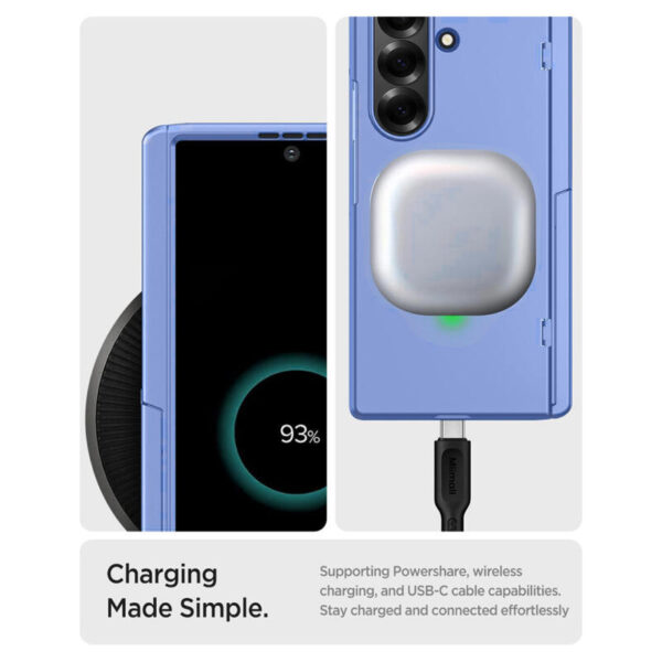 360° Hard Mate Protection case celeste - Imagen 2