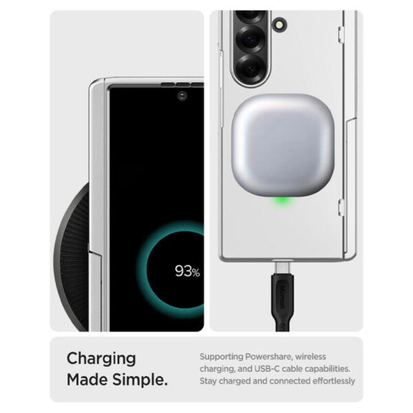 360° Hard Mate Protection case plateado - Imagen 2