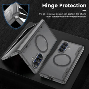 360° Protection Magsafe case gris