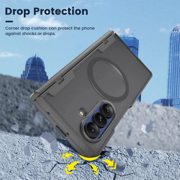 360° Protection Magsafe case gris - Imagen 3