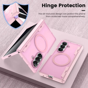 360° Protection Magsafe case rosa