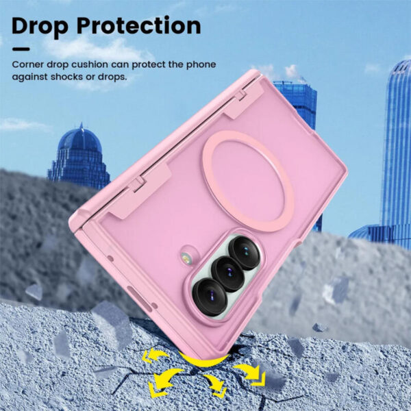 360° Protection Magsafe case rose gold - Imagen 3