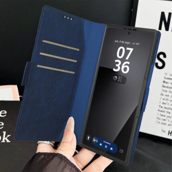 Pen Wallet Geometric case azul - Imagen 2