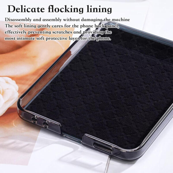 Pink Leather Chain case - Imagen 2