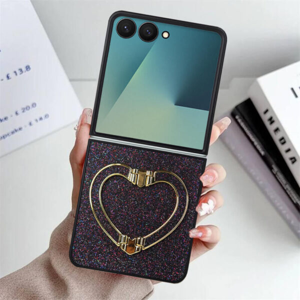 Shiny Heart Ring case negro - Imagen 3