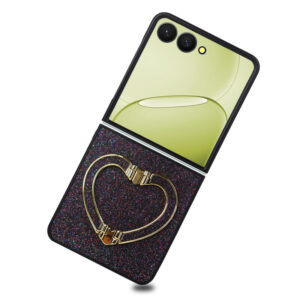 Shiny Heart Ring case negro