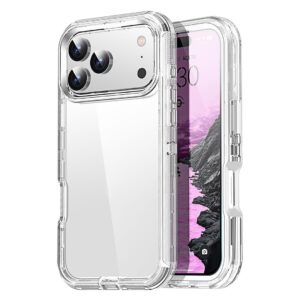 Clear Hard case con clip
