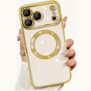 Metal MagSafe case dorado