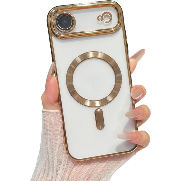 Metal MagSafe case dorado