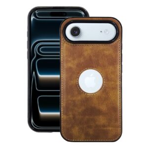 Shockproof Leather case café