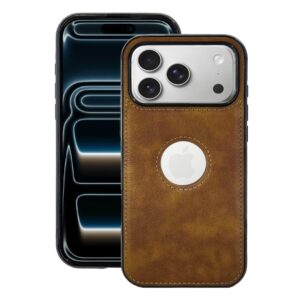 Shockproof Leather case café
