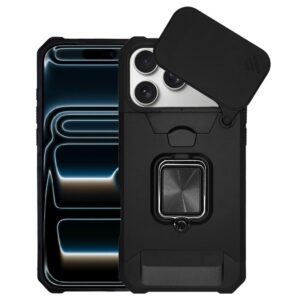 360° Shockproof Ring case negro