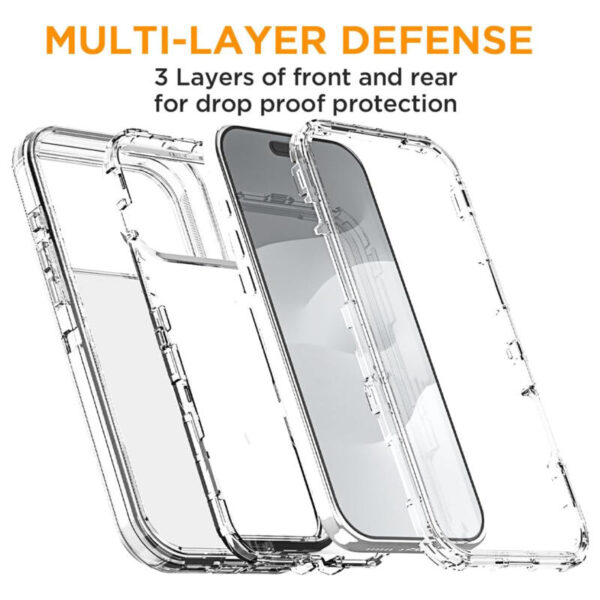 Clear Hard case con clip - Imagen 2
