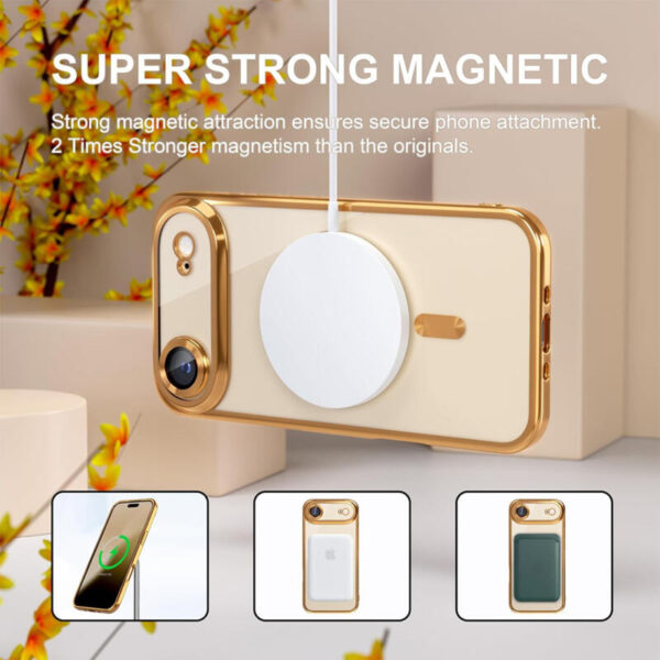 Metal MagSafe case dorado - Imagen 2