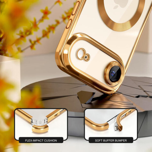 Metal MagSafe case dorado - Imagen 3
