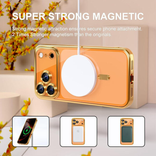 Metal MagSafe case dorado - Imagen 2