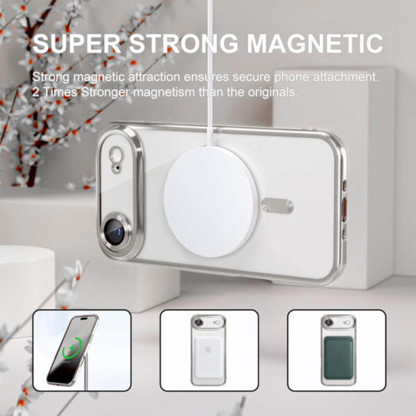 Metal MagSafe case plateado - Imagen 2