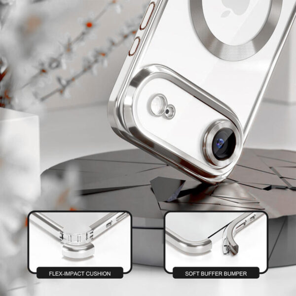 Metal MagSafe case plateado - Imagen 3