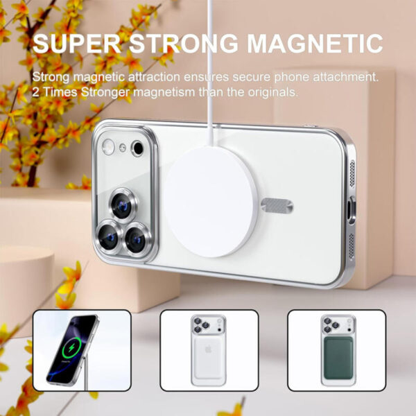 Metal MagSafe case plateado - Imagen 2