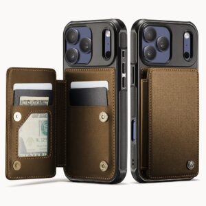 Leather Wallet Premium case café