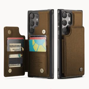 Leather Wallet Premium case café