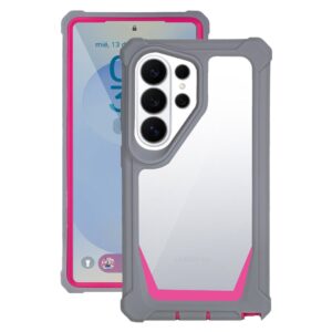 360° Guardian case gris con rosa