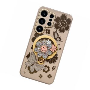 Flower Charm champagne case