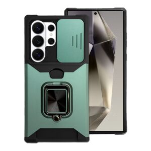 360° Shockproof Ring case verde