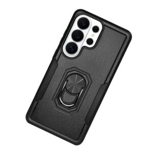 360° Black Protection case con anillo