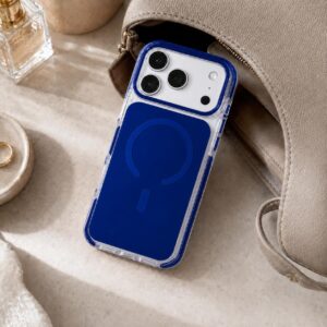 Crystal Frame MagSafe Azul 17PM