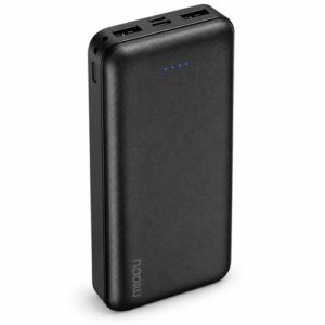 Power bank 20,000 Mah Negro